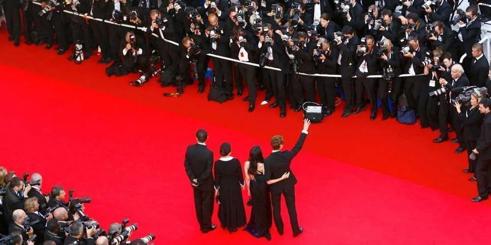 Festival de Cannes tapis rouge près de La Villa Jasmin