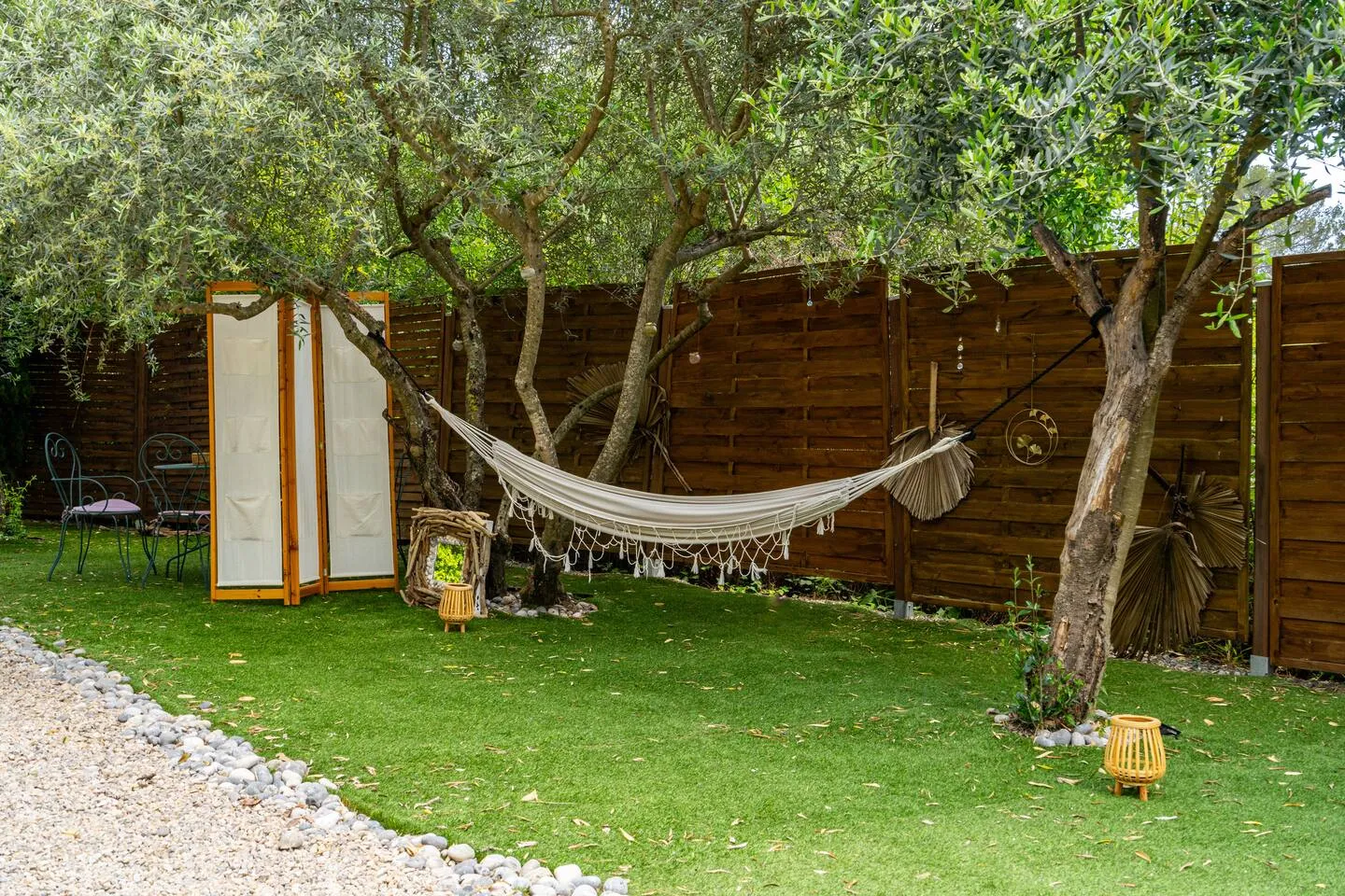 Coin détente côté Oliviers